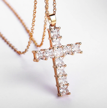 Load image into Gallery viewer, CROSS PENDANT NECKLACE
