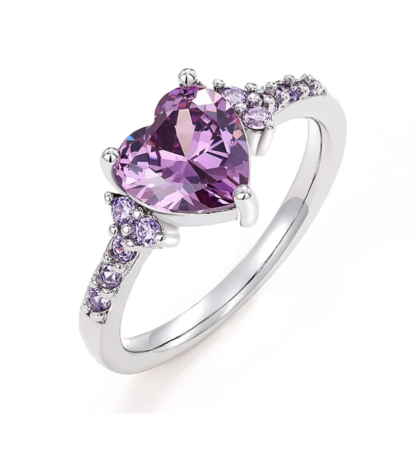 PURPLE HEART RING