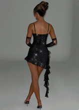 Load image into Gallery viewer, JHENE SPARKLE GLOVE DRESS
