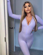 Load image into Gallery viewer, LUCKY LABEL LILAC JUMPSUIT
