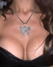 Load image into Gallery viewer, SILVER BUTTERFLY SET
